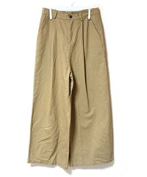Tiffee SELECT | タック入りチノワイドパンツ(チノパンツ)