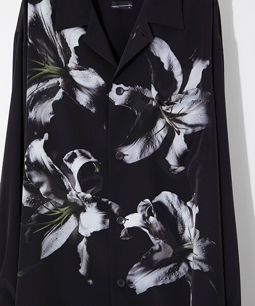 LAD MUSICIAN 18SS 花柄 パジャマシャツ レッド 6909500000002414-1w.jpg