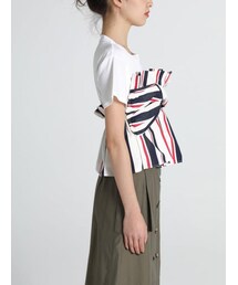 UN3D.（アンスリード）の「ビスチェドッキングTシャツ（）」 - WEAR