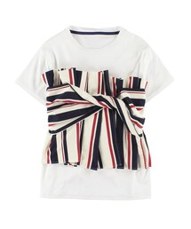 UN3D.（アンスリード）の「ビスチェドッキングTシャツ（）」 - WEAR