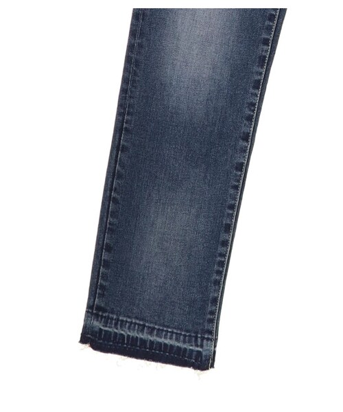 AMERICAN HOLIC(アメリカンホリック)の「・裾カットオフスキニーデニムパンツ(パンツ・インディゴ・S/M/L)」の5枚目の写真
