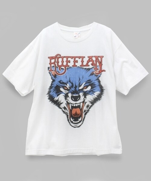 RNA（アールエヌエー）の「RUFFIAN WOLF ルーズTシャツ（）」 - WEAR