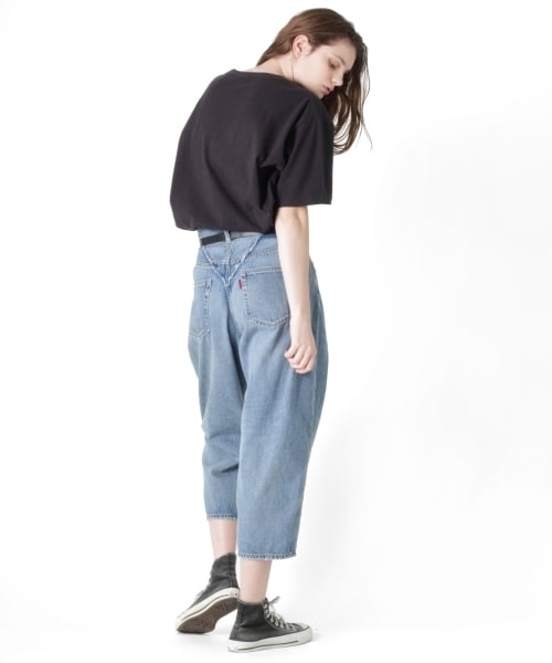 RNA - RNA アールエヌエー レディース トップスM アメリカン 半袖Tシャツ RNA（アールエヌエー）の「RUFFIAN WOLF ルーズTシャツ（）」 - WEAR