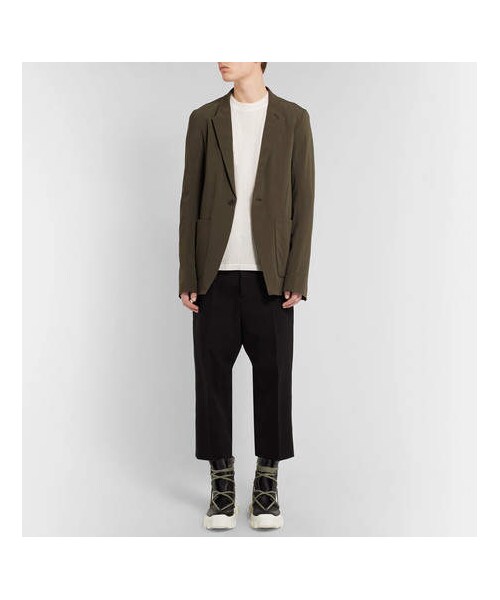 Rick Owens(リックオウエンス)の「Rick Owens Leather Boots(スニーカー・メンズ・Black・Eu45/Eu44/Eu43/Eu41/Eu42)」の2枚目の写真