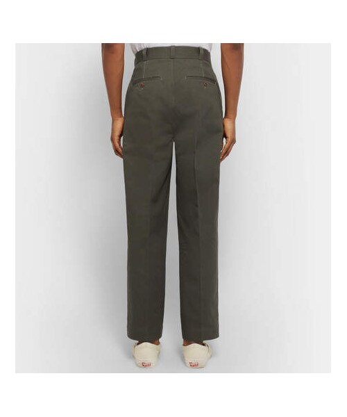 chimala（チマラ）の「Chimala Wrinkled Cotton-Twill Chinos