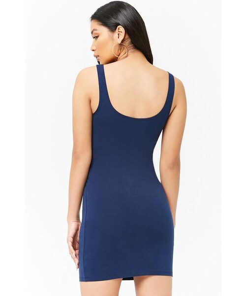 FOREVER 21(フォーエバー トゥエンティーワン)の「Forever 21 Scoop Neck Bodycon Dress(ワンピース・レディース・Green/Blue/Red/Black・Large/Medium/Small)」の15枚目の写真