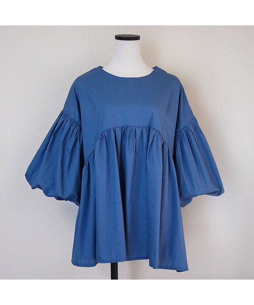 no brand（ノーブランド）の「【RE-ARRIVAL】バルーンスリーブフレアBL（シャツ/ブラウス・レディース・その他）」の8枚目の写真