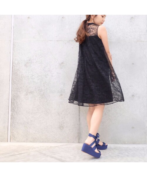 kaene（カエン）の「【OUTLET SALE】001399 / 総レース Aライン 