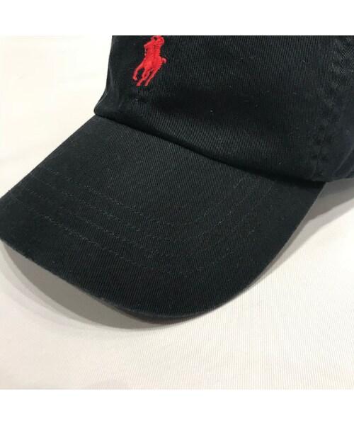 POLO RALPH LAUREN（ポロ ラルフ ローレン）の「POLO RALPH LAUREN　CAP　Black（キャップ・レディース・その他）」の2枚目の写真