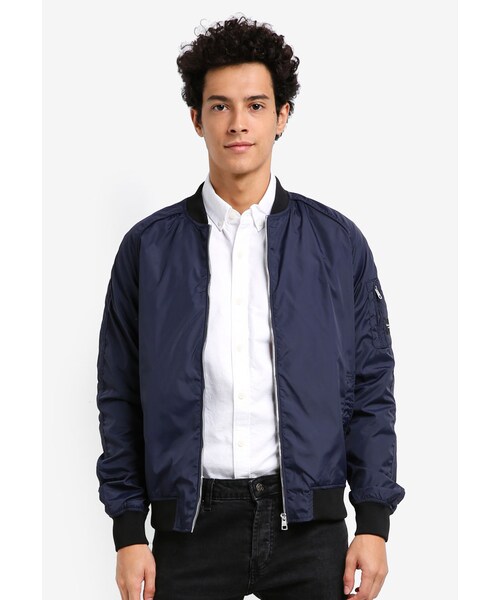 calvin klein omri bomber jacket