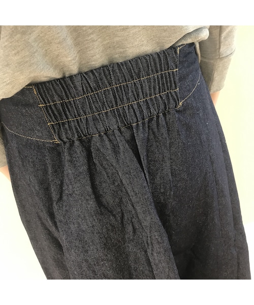 copine(コピン)の「大好評!再入荷!前開きフレアシルエットロングデニムスカート【クリックポスト対象商品】(デニムスカート・レディース・その他)」の15枚目の写真