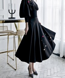 DINT | ルにカラーフレアロングスカート(スカート)