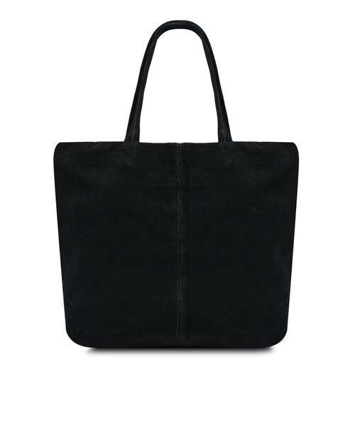 leather shopper bag mango