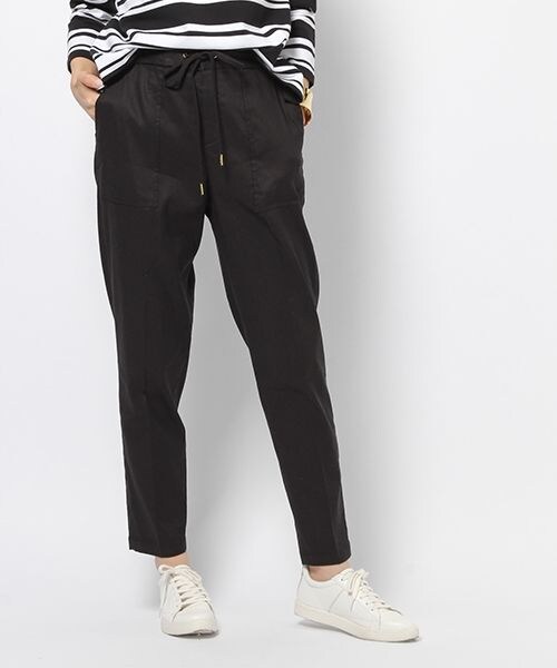 BARNYARDSTORM(バンヤードストーム)の「ストレッチリネンパンツ(パンツ・グレージュ/ブラック/カーキ)」の12枚目の写真