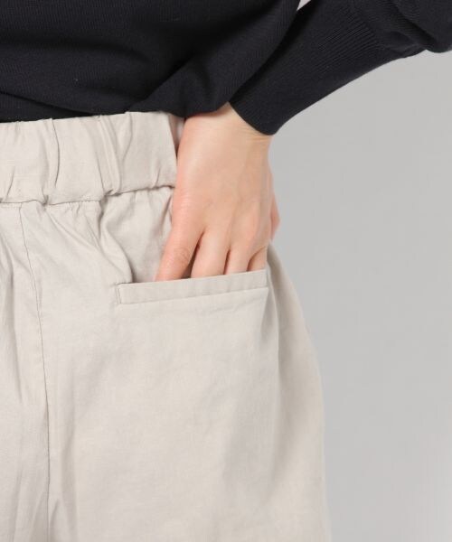 BARNYARDSTORM(バンヤードストーム)の「ストレッチリネンパンツ(パンツ・グレージュ/ブラック/カーキ)」の21枚目の写真