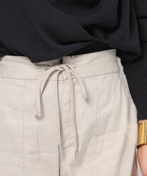 BARNYARDSTORM(バンヤードストーム)の「ストレッチリネンパンツ(パンツ・グレージュ/ブラック/カーキ)」の17枚目の写真