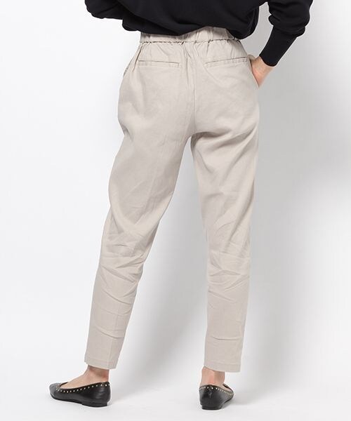 BARNYARDSTORM(バンヤードストーム)の「ストレッチリネンパンツ(パンツ・グレージュ/ブラック/カーキ)」の16枚目の写真