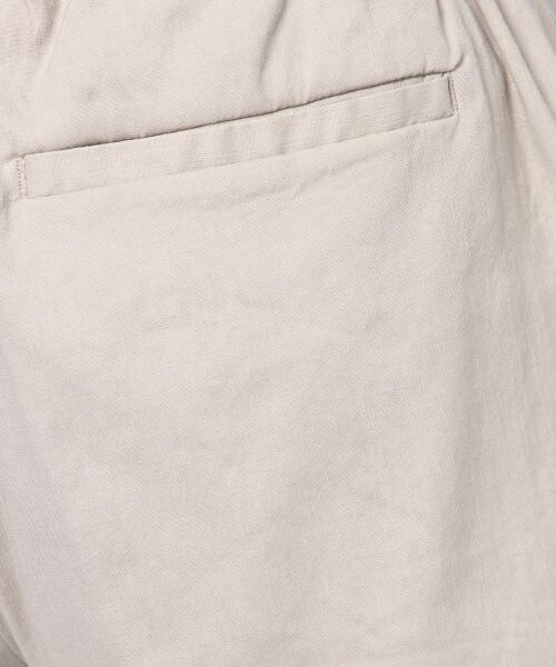 BARNYARDSTORM(バンヤードストーム)の「ストレッチリネンパンツ(パンツ・グレージュ/ブラック/カーキ)」の22枚目の写真