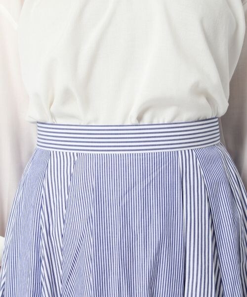 laboratory work（ラボラトリーワーク）の「２ガラコンビミディースカート（スカート・グレー/ブルー）」の8枚目の写真