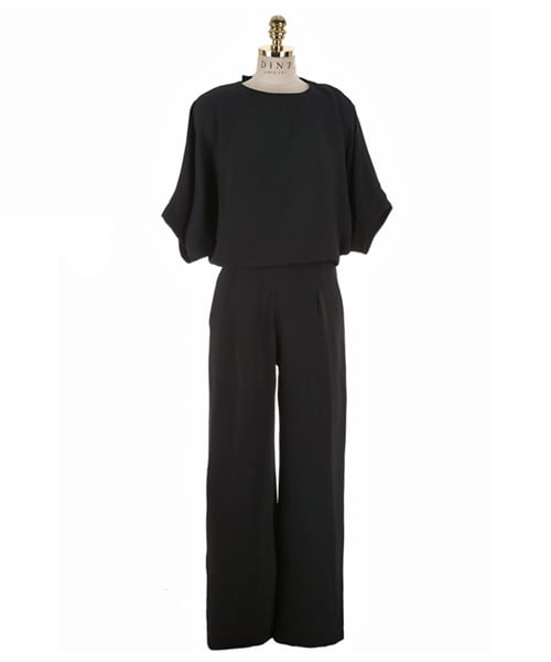 DINT（ディント）の「バックパックナットジャンプスーツ（サロペット/オーバーオール・レディース・화이트/블랙/그레이・one(44~66size)）」の3枚目の写真