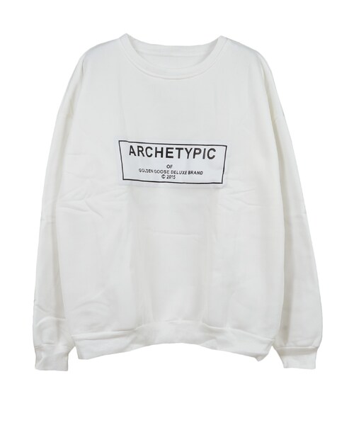 STYLEBLOCK（スタイルブロック）の「ボックスロゴスウェット（スウェット・レディース・ホワイト/ライトグレー/ブルー/ダークグレー・M）」の2枚目の写真