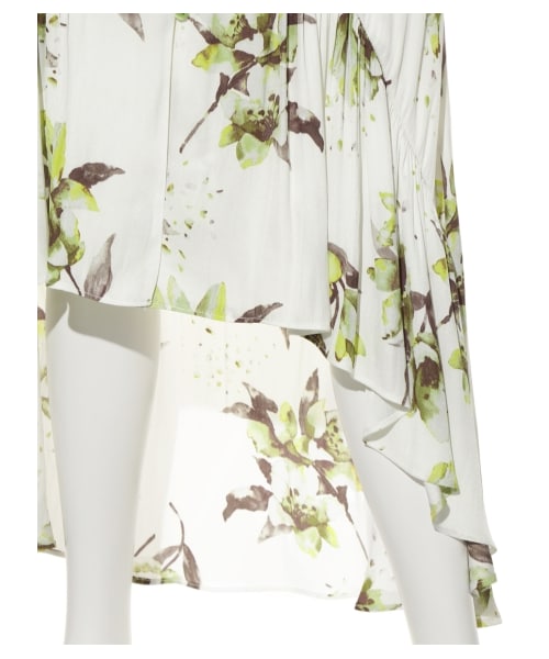 SNIDEL（スナイデル）の「プリントミドルフレアスカート（フレア  