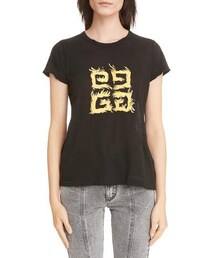 GIVENCHY | Givenchy Fire Logo Distressed Tee(Tシャツ/カットソー)