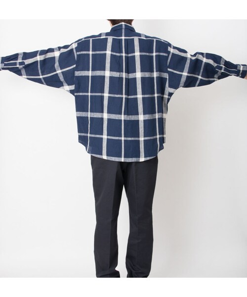 シャツ SON OF THE CHEESE / Big Check Shirt SON OF THE CHEESE（サノバチーズ）の「SON OF THE CHEESE / Big check