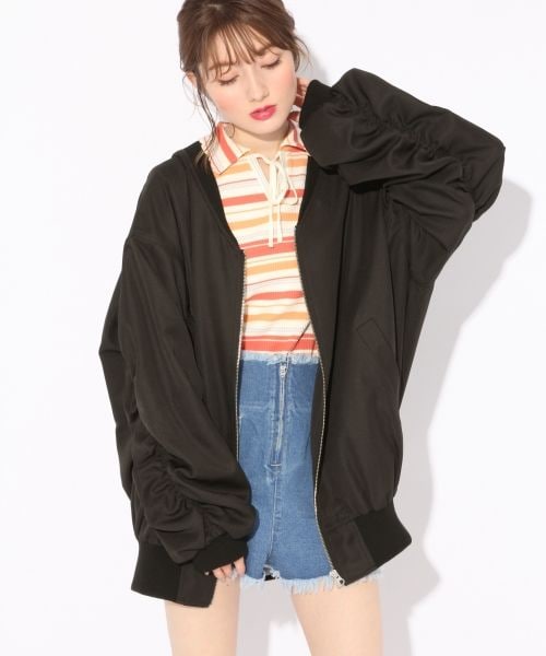 Heatherヘザー　MA-1 Heather（ヘザー）の「BIGボリュームMA-1／2（）」 - WEAR
