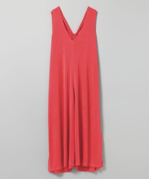 JEANASIS（ジーナシス）の「サンドウォッシュVサロペ（ワンピース/ドレス・ブラック()/ライトグレー()/レッド()）」の3枚目の写真