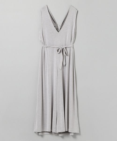 JEANASIS（ジーナシス）の「サンドウォッシュVサロペ（ワンピース/ドレス・ブラック()/ライトグレー()/レッド()）」の6枚目の写真