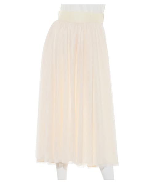 ミラオーウェン　チュールスカート Mila Owen（ミラオーウェン）の「ロングボリュームチュールスカート