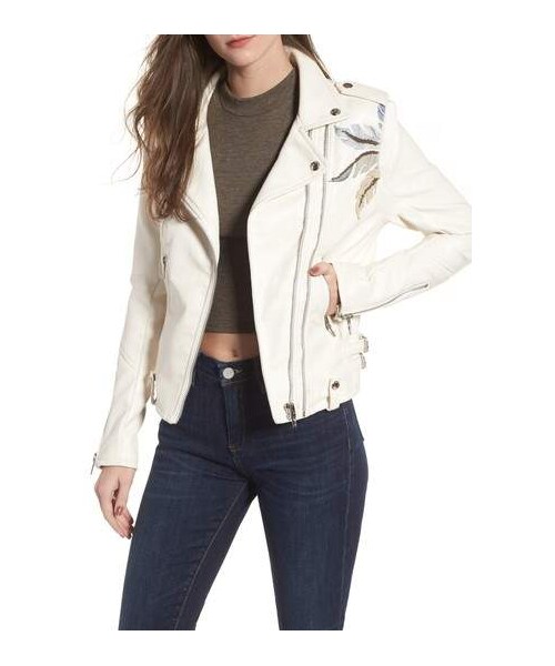 blanknyc embroidered jacket