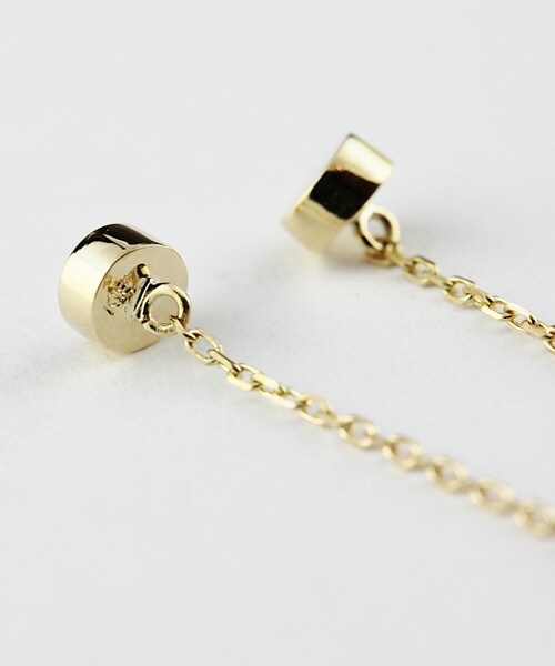 pinacoteca(ピナコテーカ)の「ピナコテーカ 718 ラウンド マグネット スタッド アメリカン ピアス(ピアス(両耳用)・レディース・ゴールド・Free)」の4枚目の写真