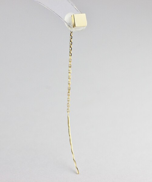 pinacoteca（ピナコテーカ）の「ピナコテーカ 722 スクエア マグネット スタッド アメリカン ピアス（ピアス（両耳用）・レディース・ゴールド・Free）」の2枚目の写真