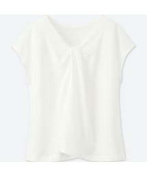 UNIQLO | 2WAYタックデザインT(半袖)(Tシャツ/カットソー)