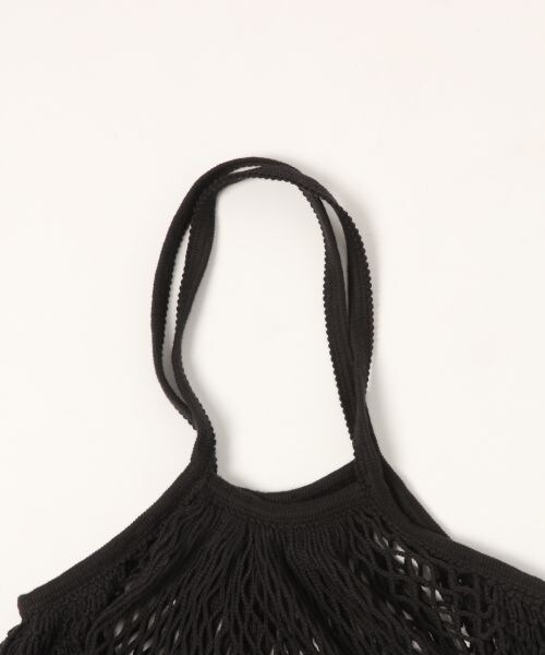 LOWRYS FARM（ローリーズファーム）の「★WEB先行予約アイテム★コットンネットＢＡＧ（バッグ・アイボリー/ブラック/レッド/イエロー/ブルー）」の8枚目の写真