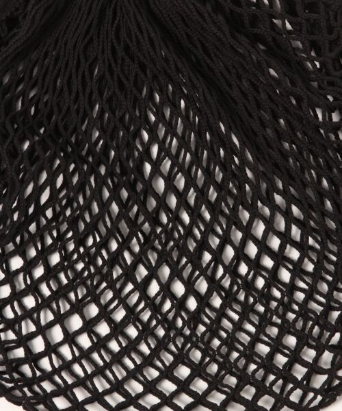 LOWRYS FARM（ローリーズファーム）の「★WEB先行予約アイテム★コットンネットＢＡＧ（バッグ・アイボリー/ブラック/レッド/イエロー/ブルー）」の9枚目の写真