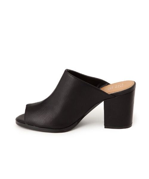 laboratory work（ラボラトリーワーク）の「シンプルサボ（シューズ・ブラック/ブラウン）」の4枚目の写真