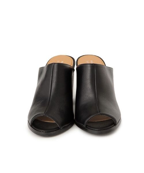 laboratory work（ラボラトリーワーク）の「シンプルサボ（シューズ・ブラック/ブラウン）」の3枚目の写真