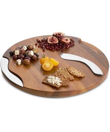 Nambe（ナンベ）の「Nambe Cheese Board with Knife and Spreader