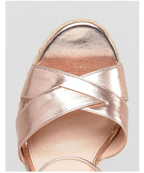 rose gold wedges office