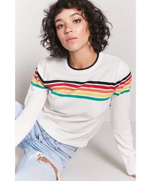 rainbow top forever 21