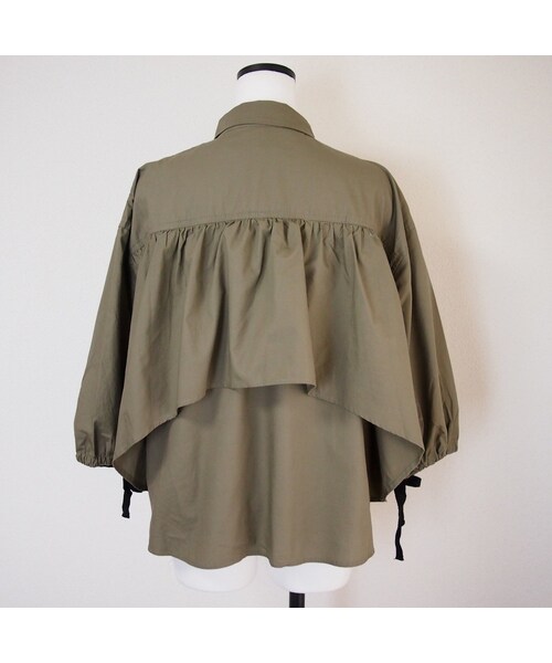 no brand（ノーブランド）の「バックフリルバルーンSH（シャツ/ブラウス・レディース・その他）」の4枚目の写真