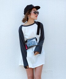 Flugge | winny raglan tops(Tシャツ/カットソー)