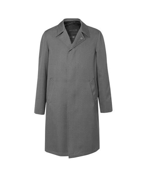 クララMACKINTOSH × HYKE チェスターコートグレー サイズ1 MACKINTOSH 0002チェスターコート グレー