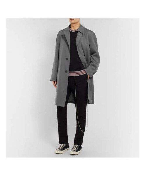 Mackintosh(マッキントッシュ)の「Mackintosh 0002 Mélange Wool Raincoat(ジャケット/アウター・メンズ・Gray・XL/L/M/S)」の2枚目の写真