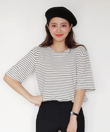 DHOLIC | 2TYPEハーフスリーブTシャツ(Tシャツ/カットソー)