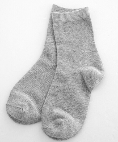 DHOLIC（ディーホリック）の「ソリッドカラーショートソックス（ソックス/靴下・レディース・ブラック/ホワイト/グリーン/イエロー/その他/ブラウン/グレー・FREE）」の3枚目の写真