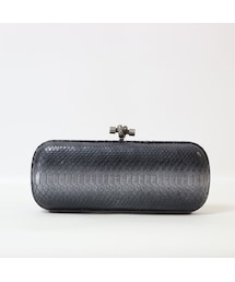 -- | NO BRAND  レプタイルモチーフクラッチバッグ(クラッチバッグ)